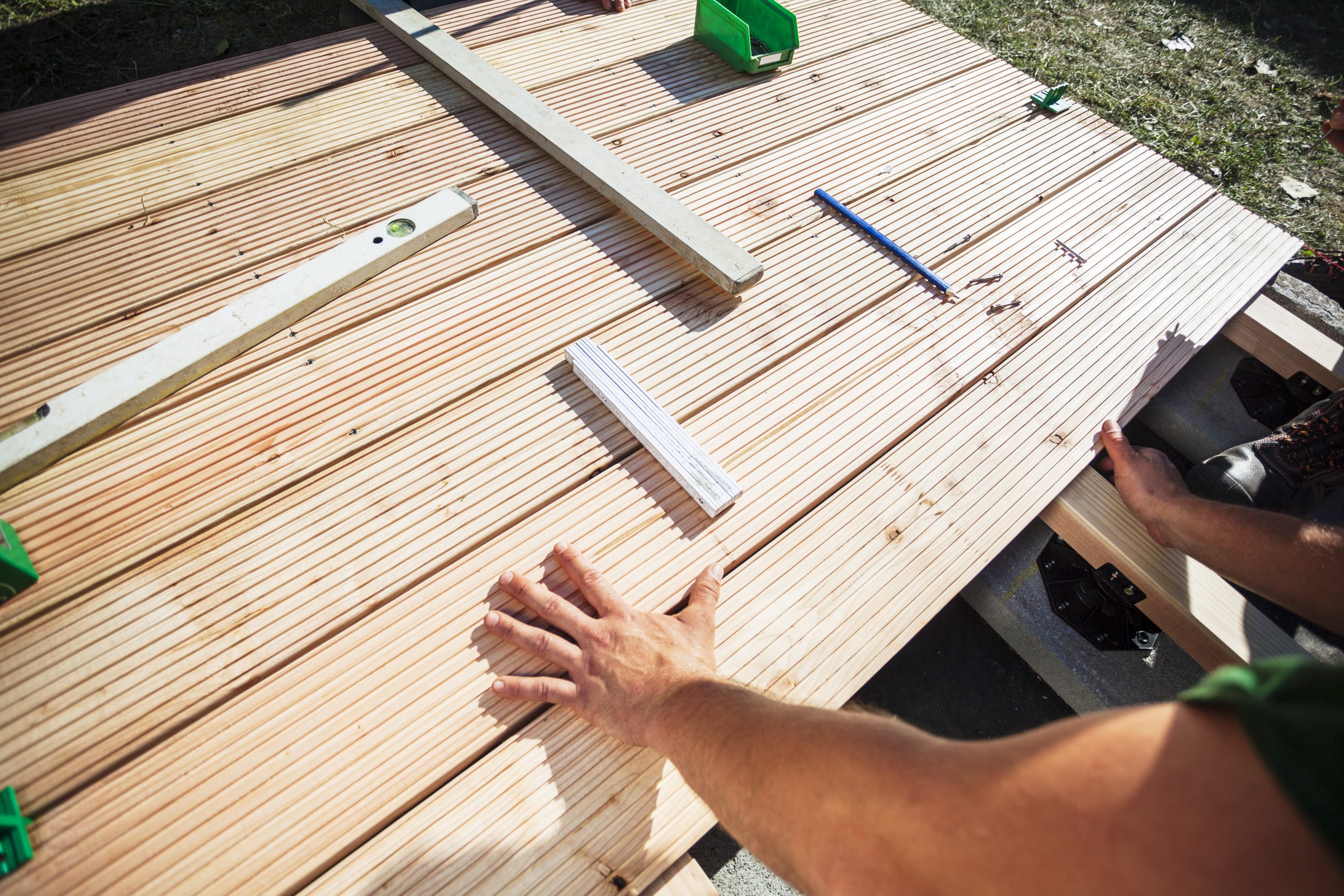 structure terrasse bois